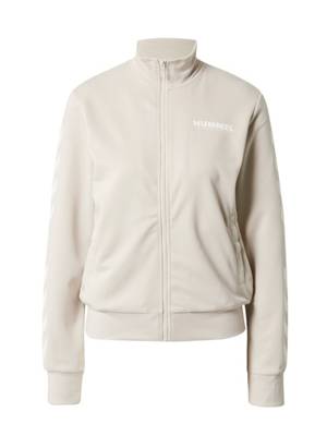 hummel Sportsweatjacke Legacy beige/weiß