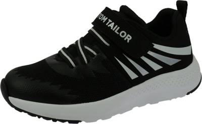 TOM TAILOR Schnürhalbschuhe für Jungen Sneakers Low schwarz