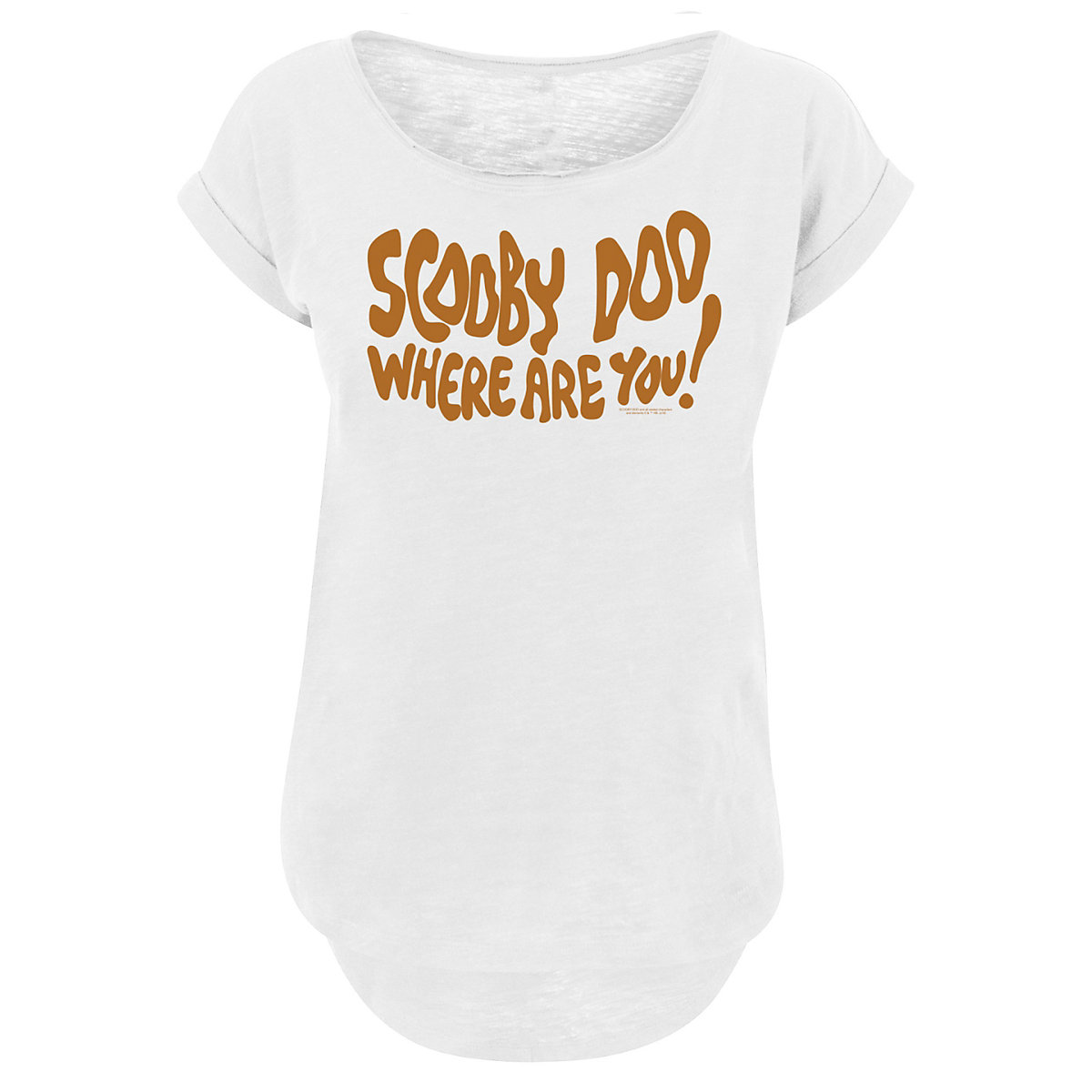 F4NT4STIC Scooby Doo Where Are You Spooky T-Shirts weiß