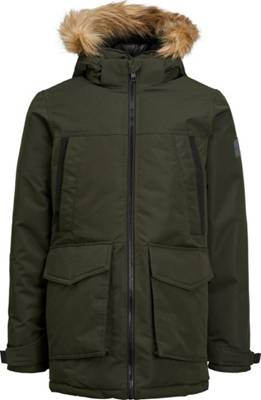 JACK & JONES Junior Parka JJECRAFT für Jungen khaki