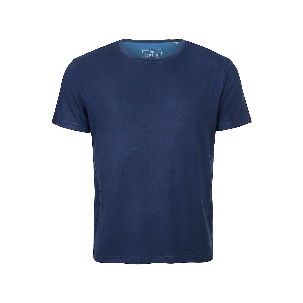 elkline T-Shirt Bamboo Basic mit Rundhalsausschnitt dunkelblau