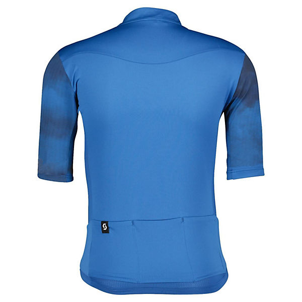 Bekleidung T-Shirts SCOTT Fahrradshirt für Herren blau-kombi
