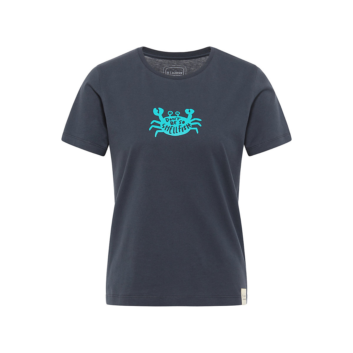 SOMWR SHELLFISH TEE T-Shirts dunkelblau