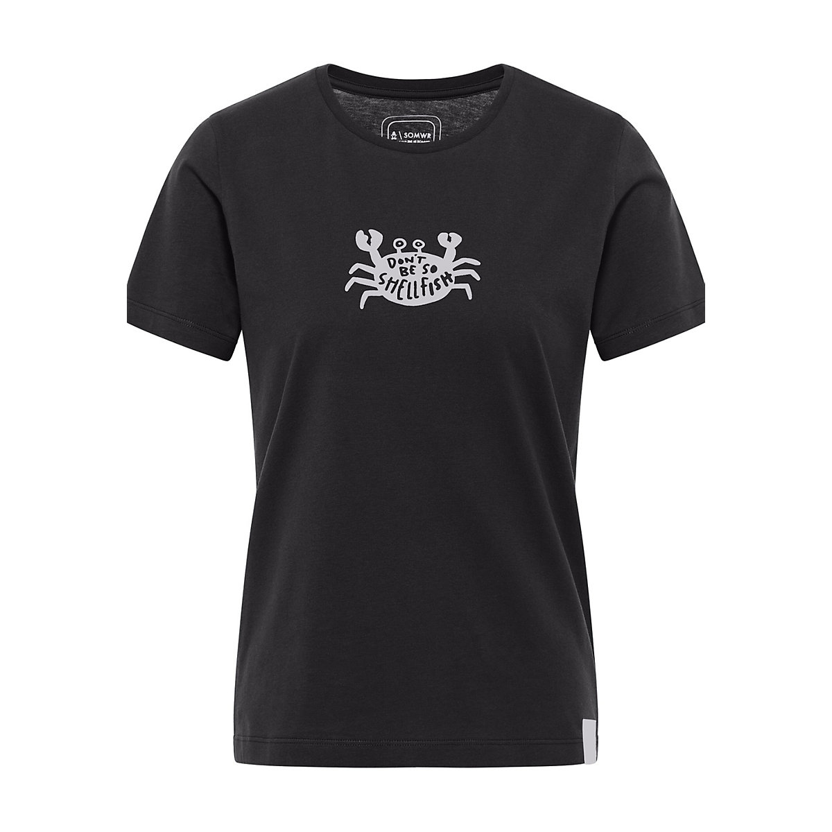 SOMWR SHELLFISH TEE T-Shirts schwarz