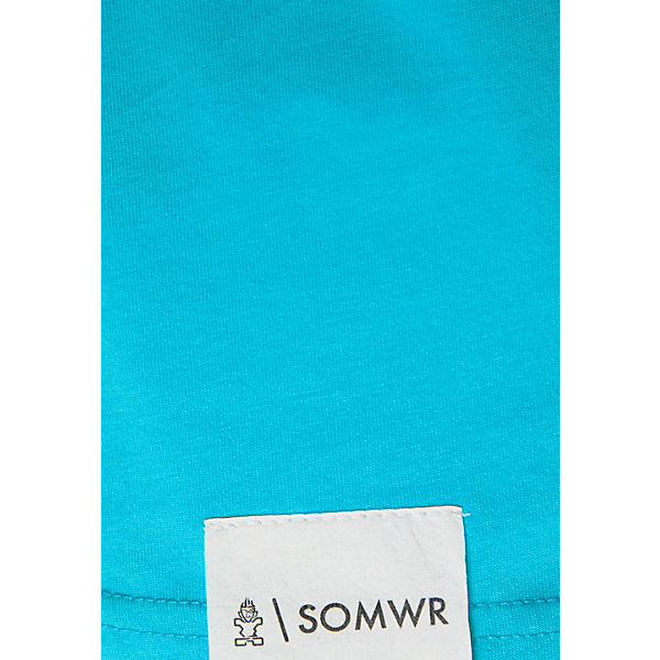 Bekleidung T-Shirts SOMWR SMILEY TEE T-Shirts blau