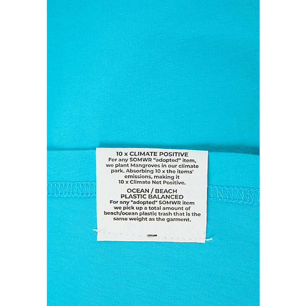 Bekleidung T-Shirts SOMWR SMILEY TEE T-Shirts blau Bekleidung T-Shirts SOMWR SMILEY TEE T-Shirts blau