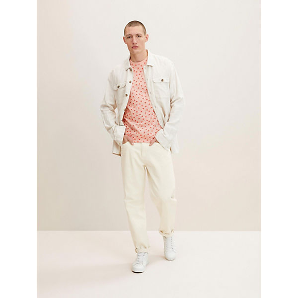 Bekleidung T-Shirts TOM TAILOR shirt T-Shirts weiß Bekleidung T-Shirts TOM TAILOR shirt T-Shirts weiß