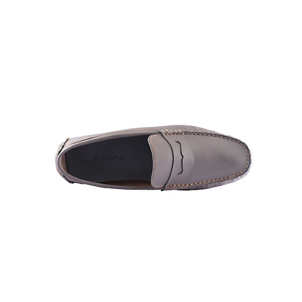 Schuhe Loafers D. MoRo Loafer Farcar Loafers hellgrau