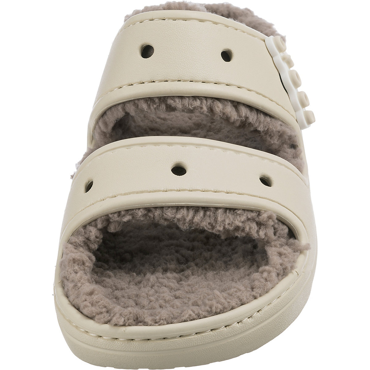 crocs Classic Cozzzy Sandal Pantoletten beige UR7406