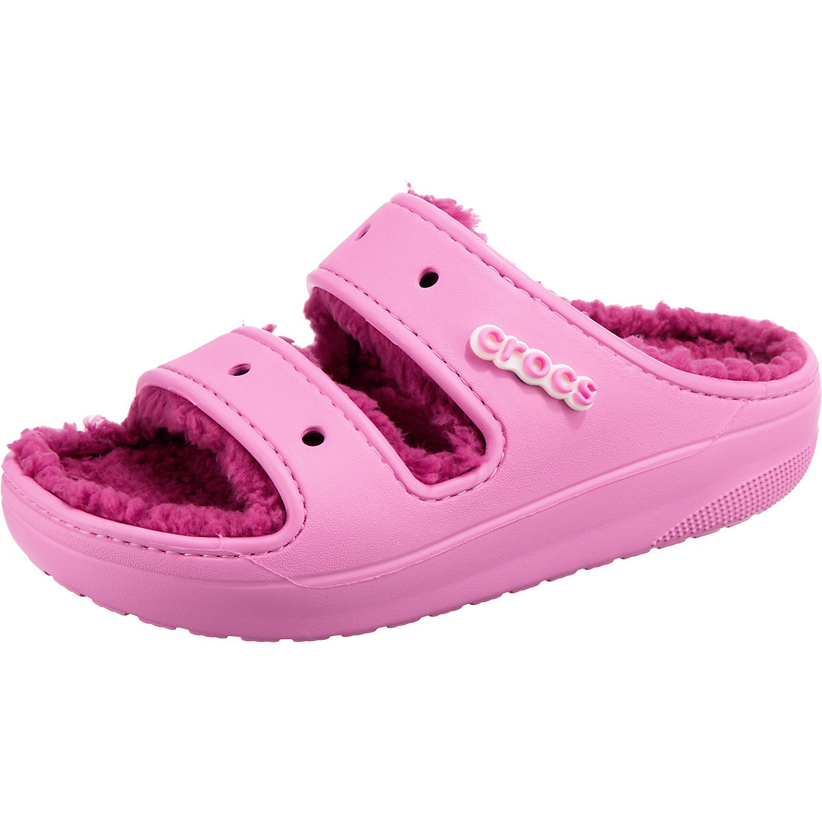 crocs Classic Cozzzy Sandal Pantoletten pink
