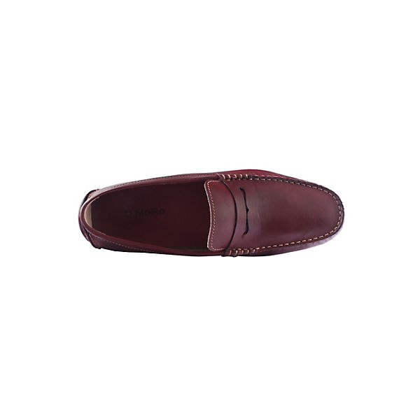 Schuhe Loafers D. MoRo Loafer Farcar Loafers bordeaux