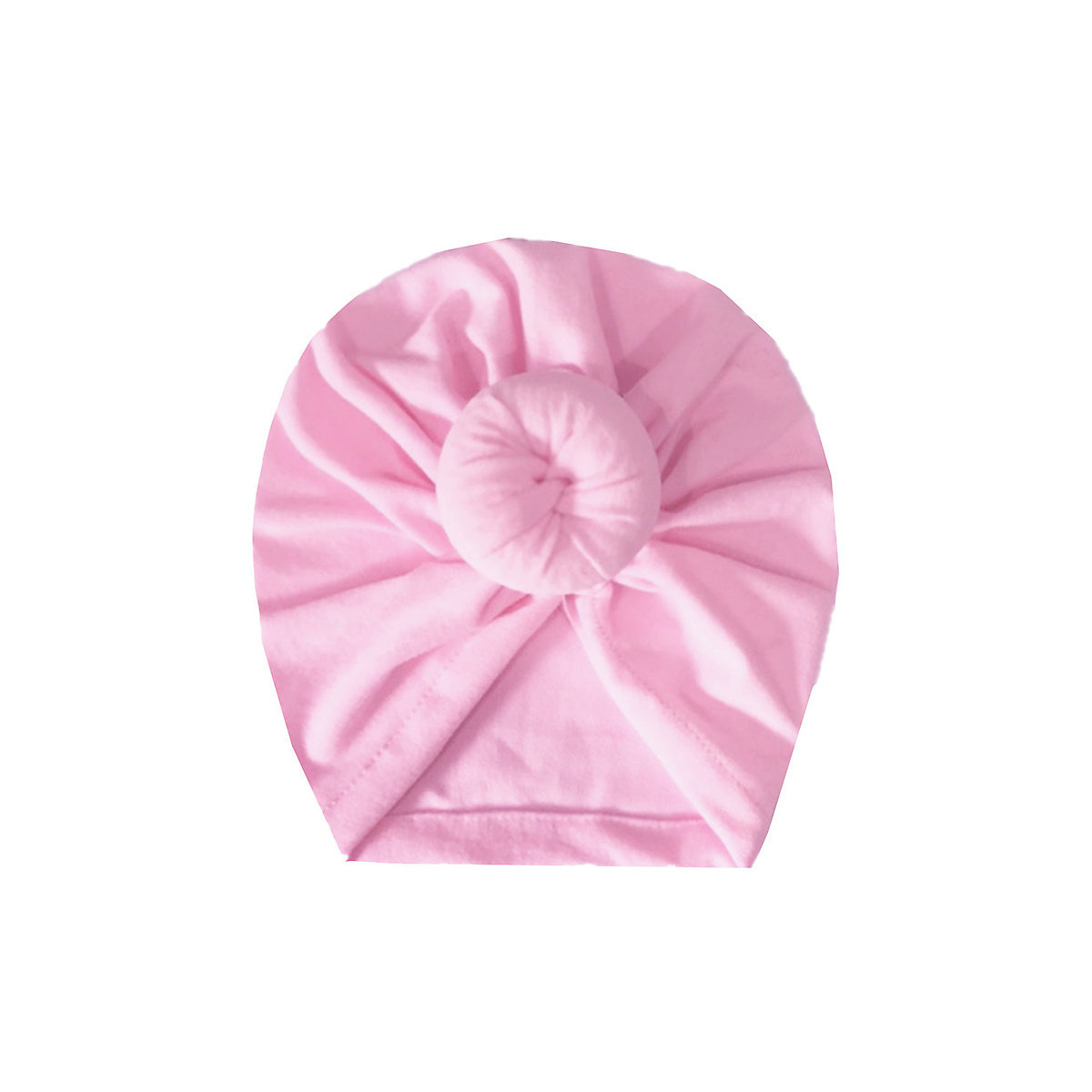 Vicabo Turban Knoten Beanie Mützen für Kinder rosa