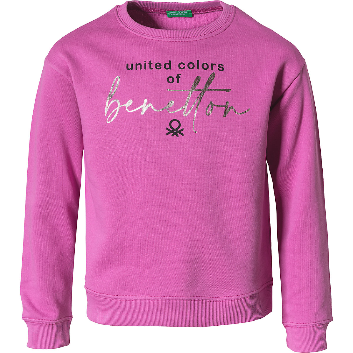 United Colors of Benetton Sweatshirt BASICO FALL für Mädchen rosa