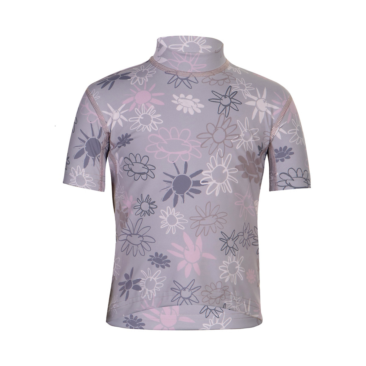 hyphen UV Shirt ‘wild flowers purple ash‘ für Kinder lila