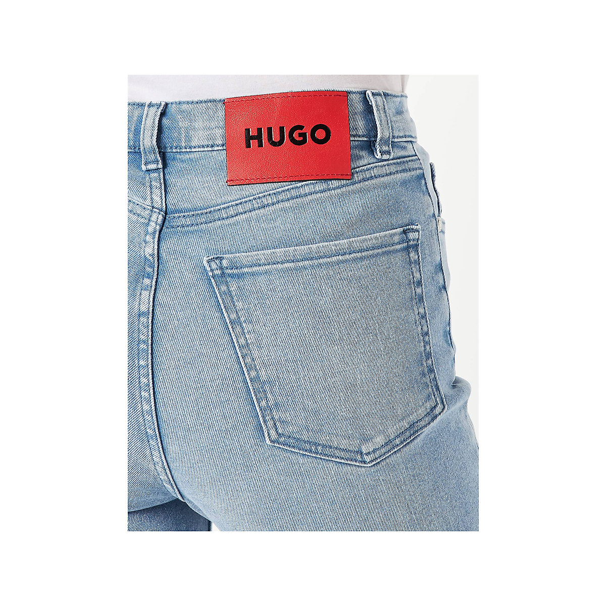 HUGO Jeansshorts mehrfarbig OY5746