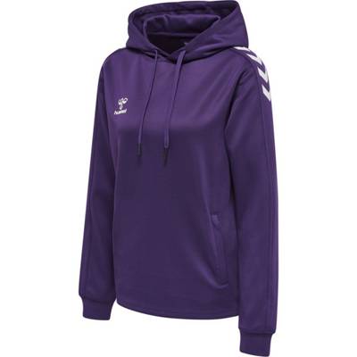 hummel Kapuzenpullover Damen Core XK lila/weiß
