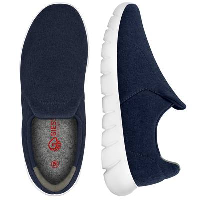 Giesswein, Giesswein Merino SlipOn Women Sportliche Slipper, blau