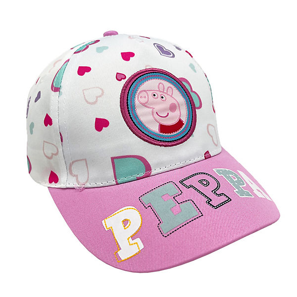 Accessoires Caps Peppa Pig Peppa Wutz Pig Kinder Kappe Baseball-Cap Mütze pink