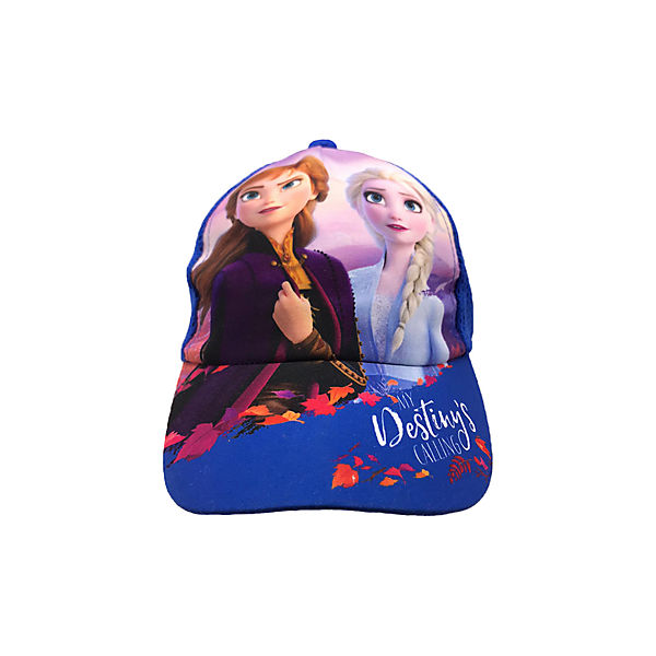 Accessoires Caps Disney Die Eiskönigin Frozen 2 - Die Eiskönigin Kinder Kappe Baseball-Cap blau
