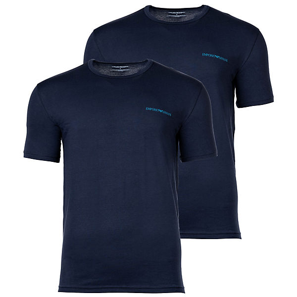 Herren T-Shirt, 2er Pack - Kurzarm, Rundhals, Stretch Cotton T-Shirts