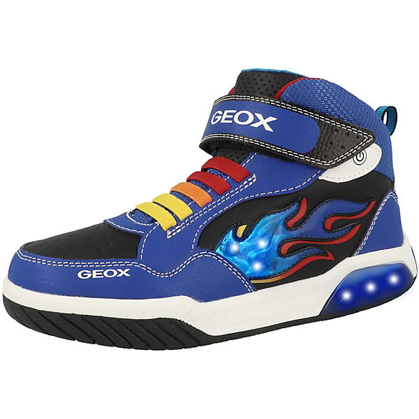 Schuhe Sneakers High GEOX J Inek B. A Sneaker mid Jungen Sneakers High blau