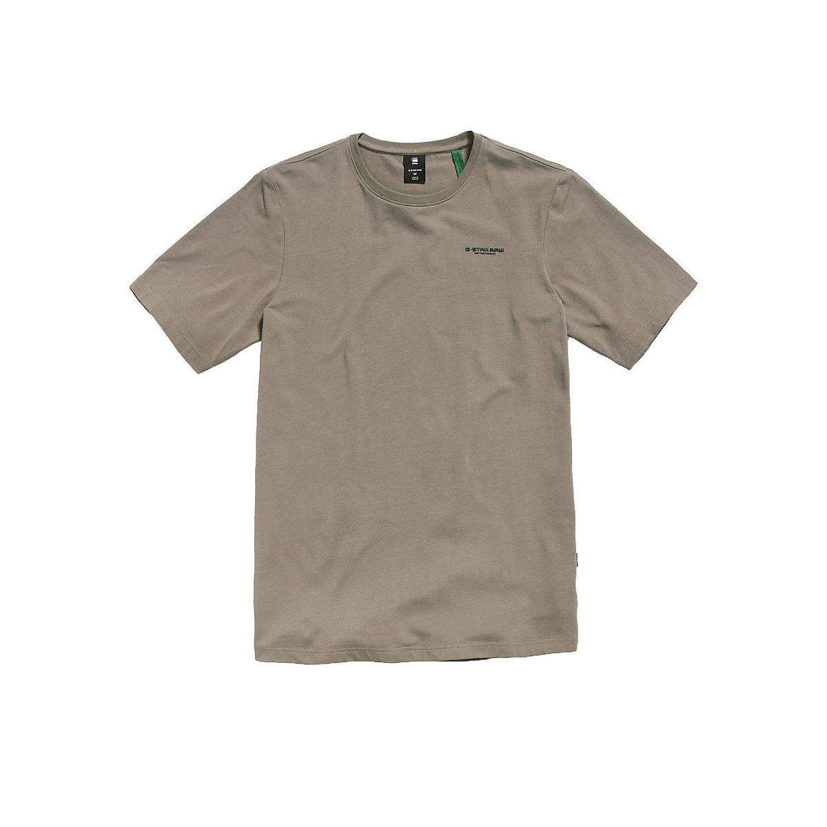 G-Star RAW Herren T-Shirt Slim Base Rundhals Organic Cotton Stretch Jersey T-Shirts taupe