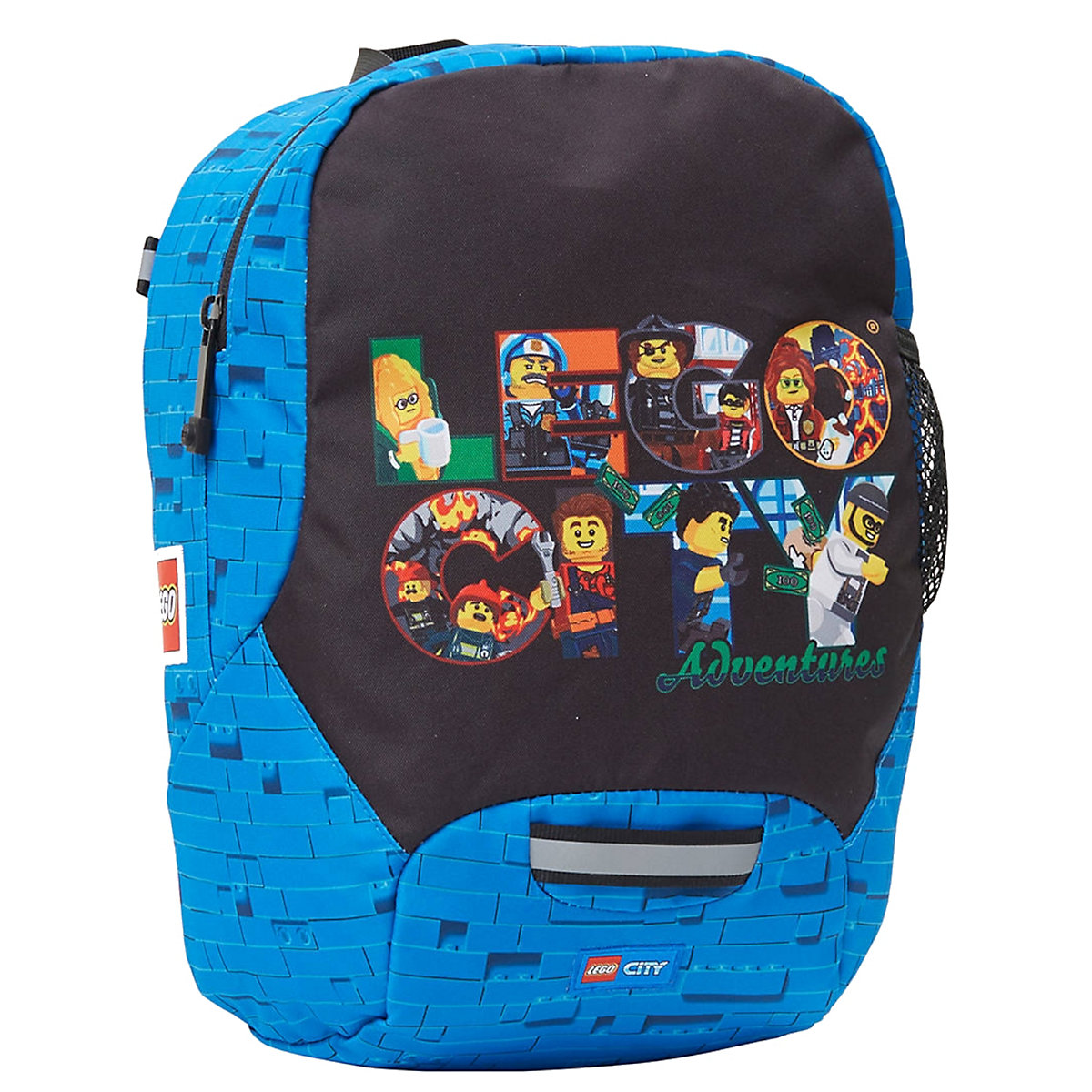 LEGO Rucksäcke Police Adventure Backpack 10030-2205 Schulrucksäcke für Jungen dunkelblau