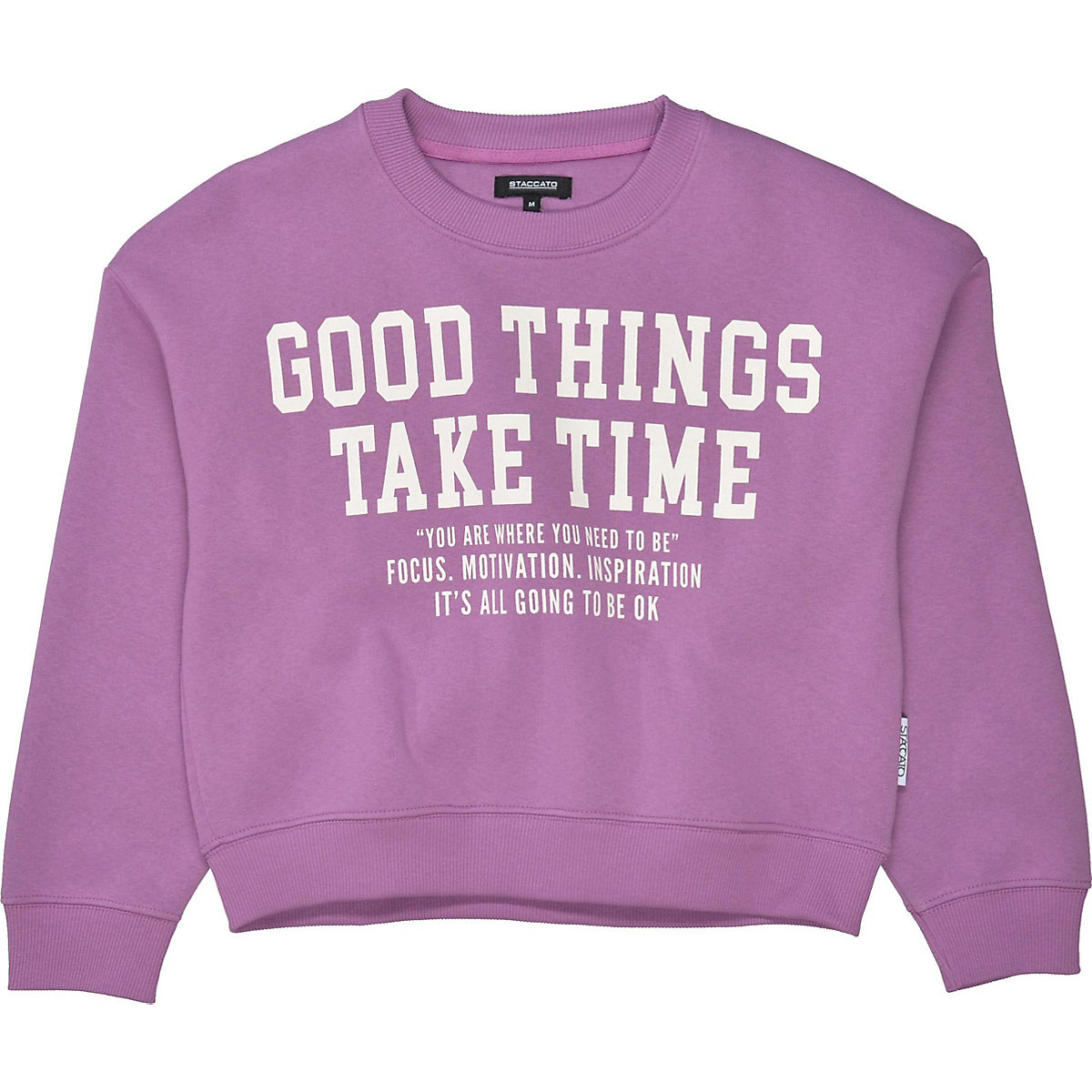 STACCATO Sweatshirt für Mädchen violett