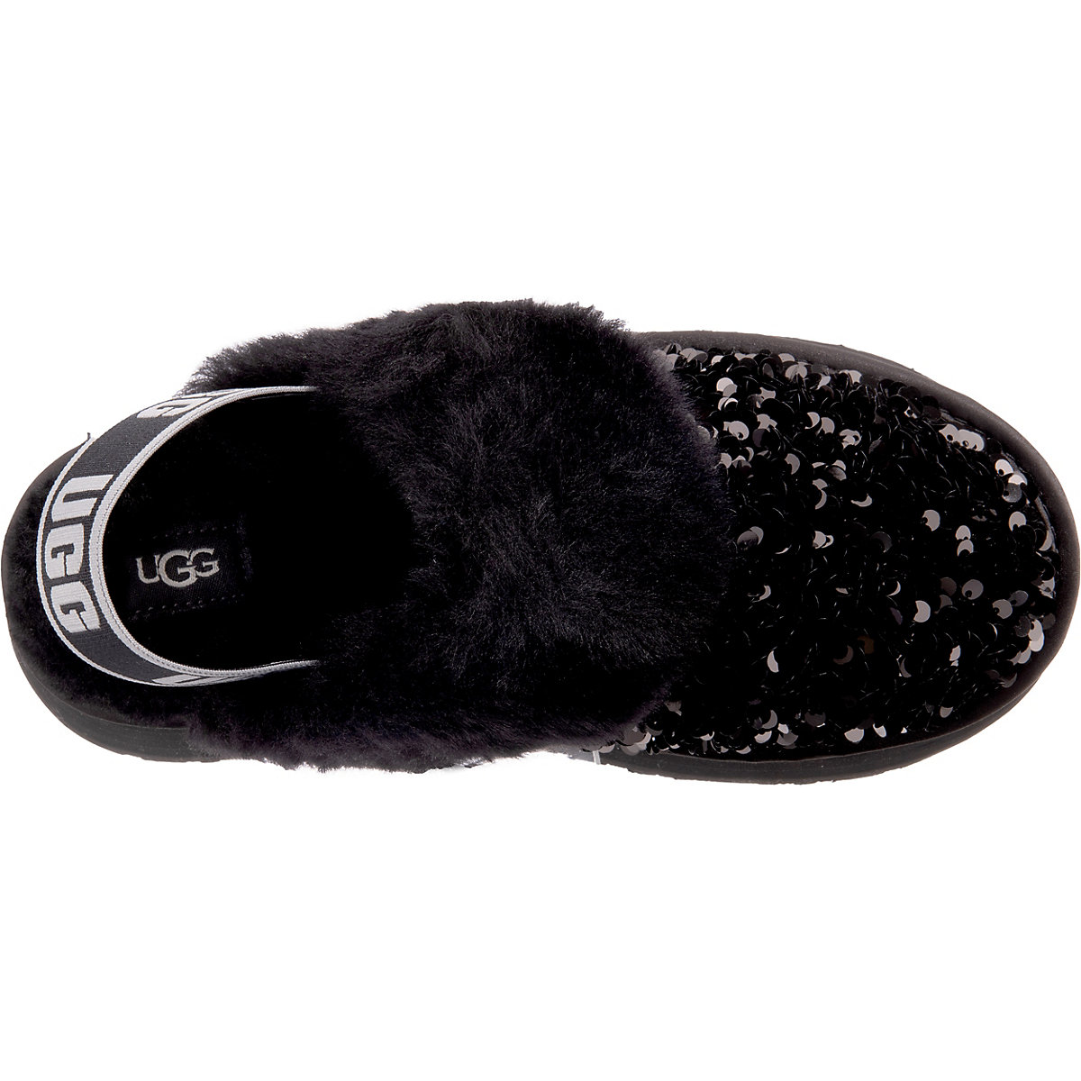 UGG W Funkette Chunky Sequin Pantoffeln schwarz UR7611