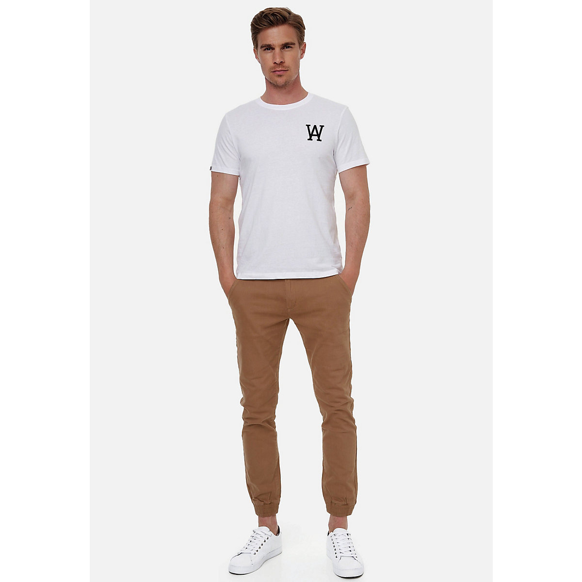 WOLDO ATHLETIC Woldo Athletic T-Shirt T-Shirt W Logo T-Shirts AdultM schwarz