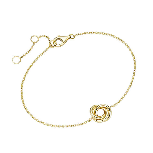 Luigi Merano Armband Mittelteil Knoten, Gold 585 Armbänder