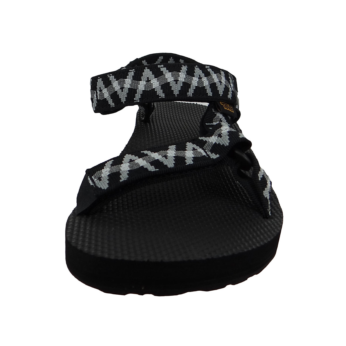 Teva Herren Trekking Sandalen Wanderschuhe Original Universal 1004006 Schwarz LSBG Black/Grey Textil mit EVA Klassische Sandalen schwarz