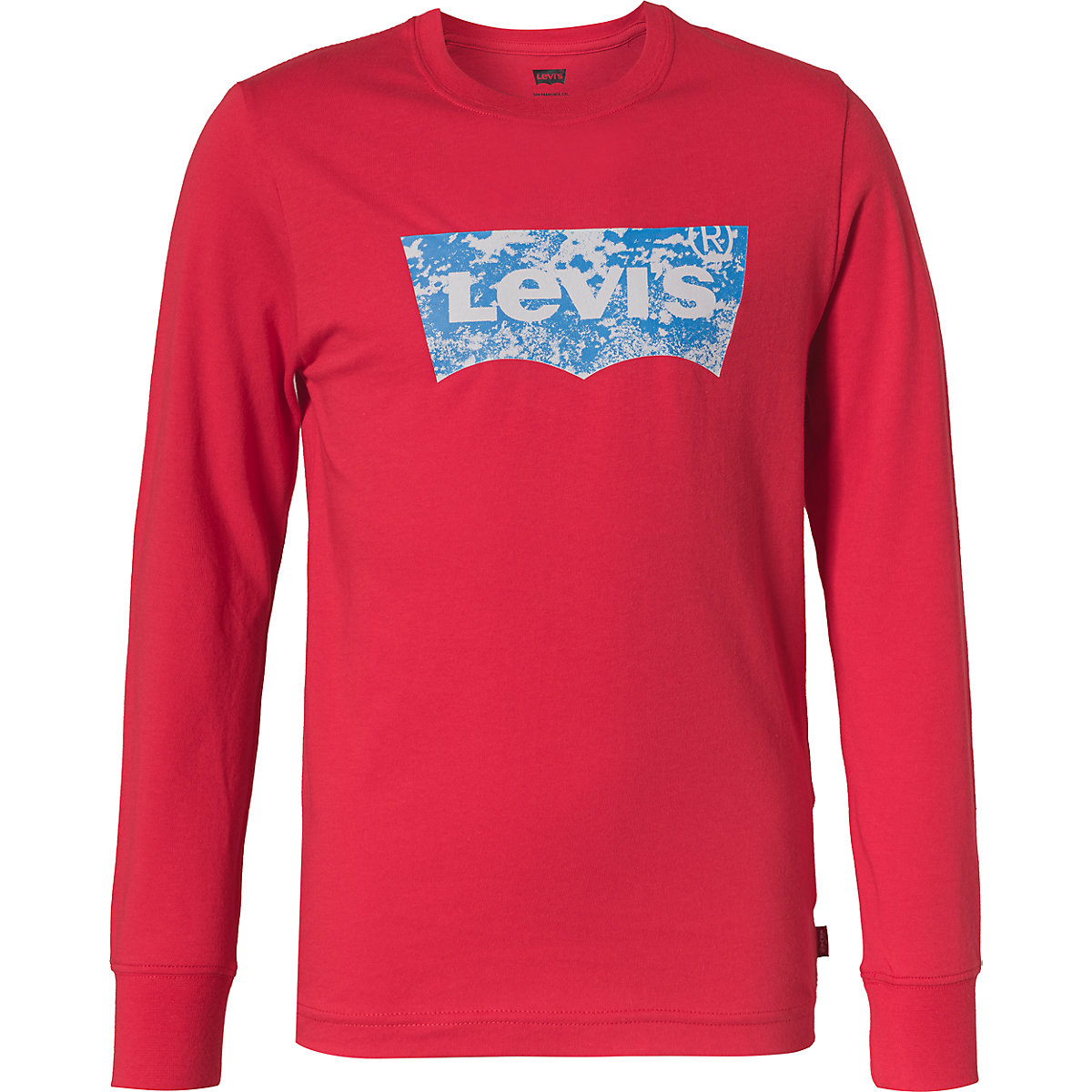 Levi's® Kids Langarmshirt BATWING für Jungen rot