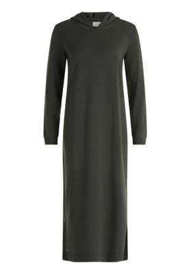 Cartoon Cartoon Casual-Kleid mit Kapuze grün