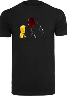 F4NT4STIC IT Georgie Balloon T-Shirts schwarz