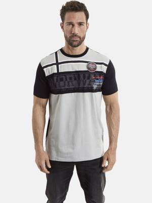 JAN VANDERSTORM T-Shirt RUNEAS T-Shirts grau