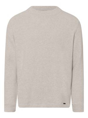 HANRO Pyjamaoberteil Cozy Comfort T-Shirts beige/grau
