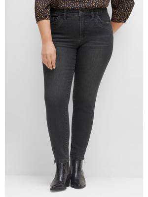 sheego 7/8-Jeans Jeanshosen grey denim