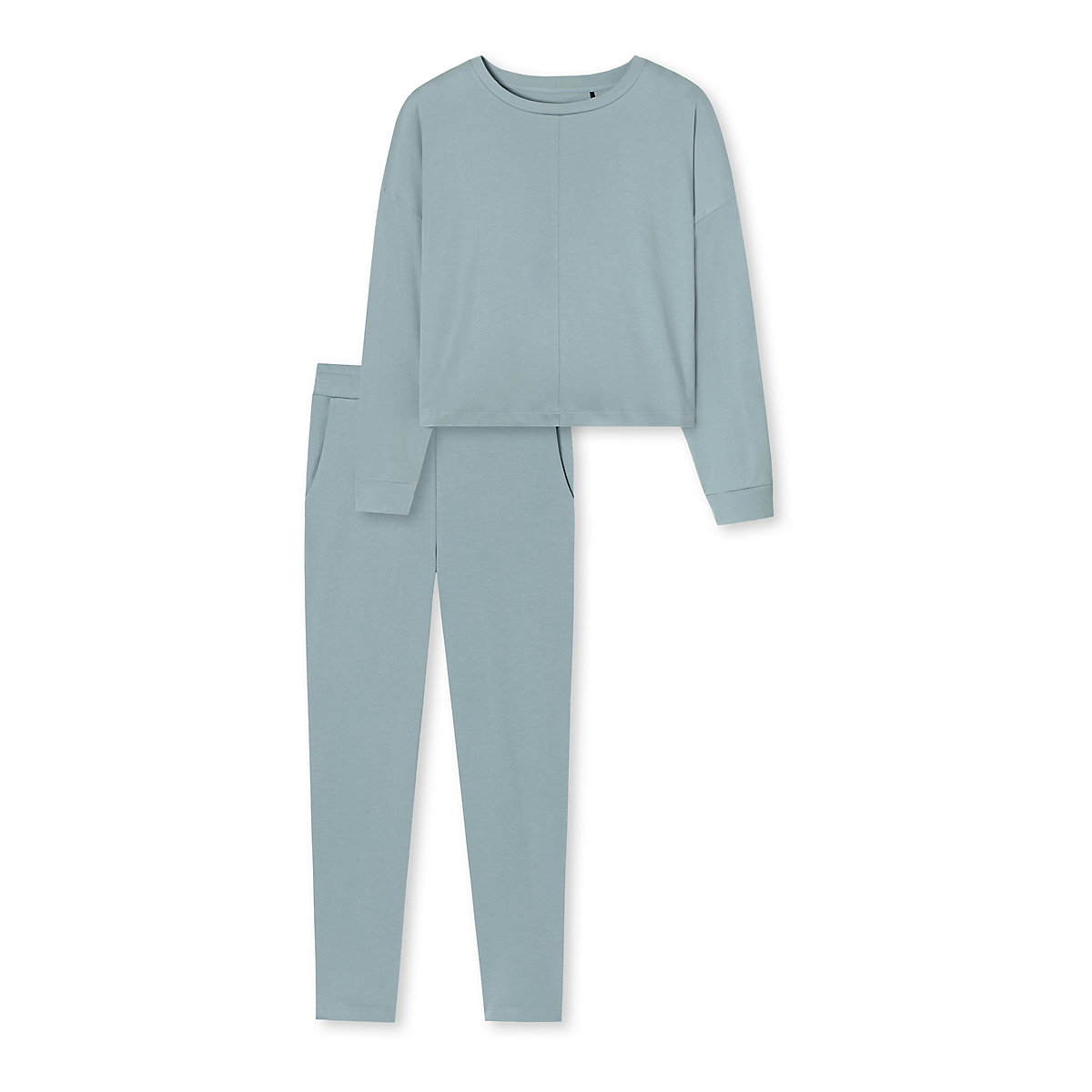 SCHIESSER Pyjama Modern Nightwear Schlafanzüge grau