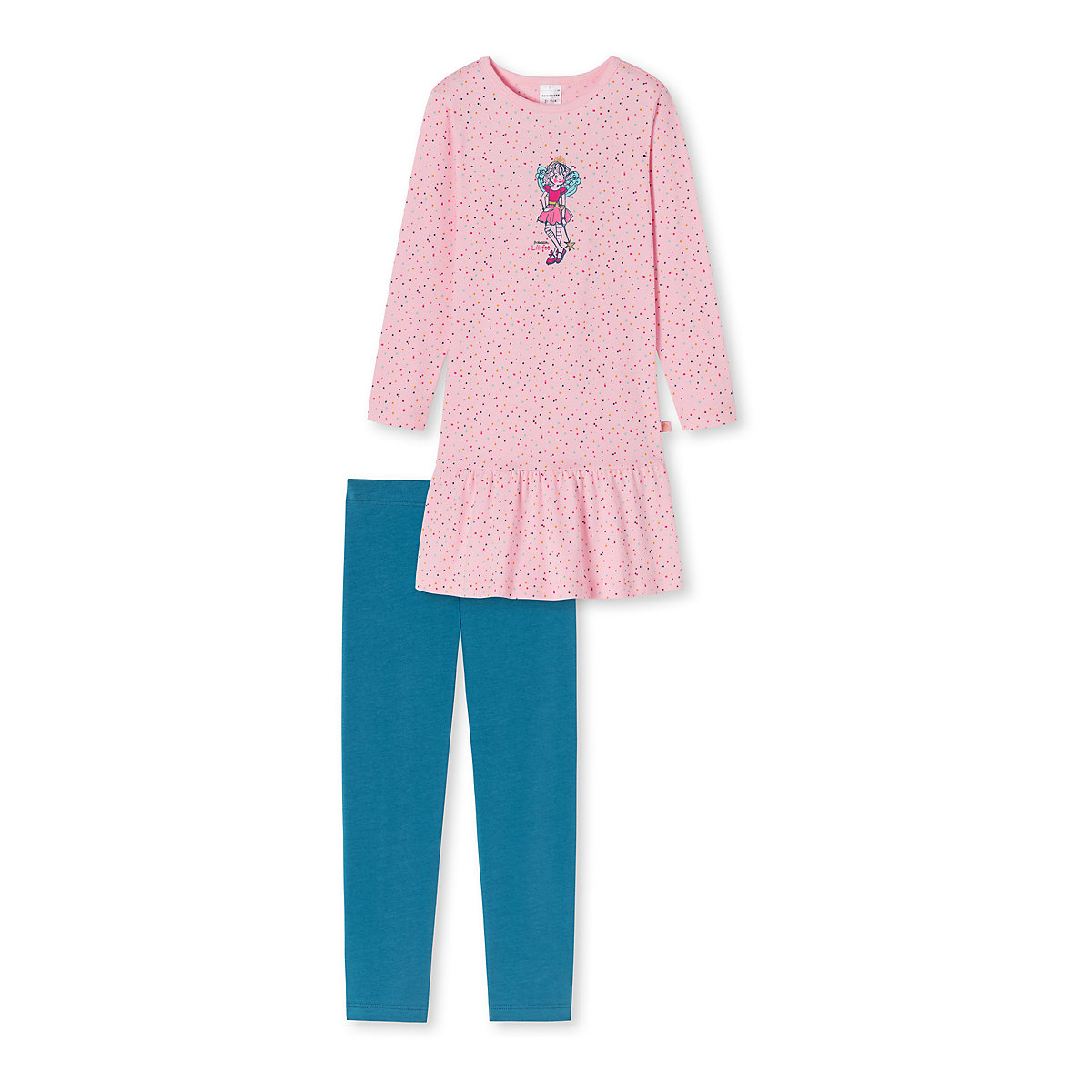 SCHIESSER Pyjama Prinzessin Lillifee Schlafanzüge für Mädchen rosa