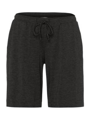 HANRO Schlafshorts Natural Elegance Pyjamahosen schwarz