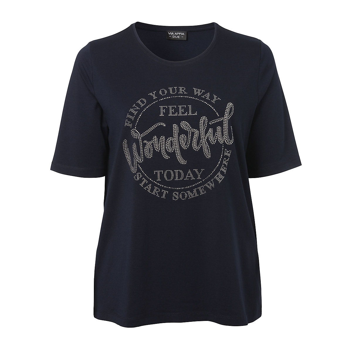 Via Appia T-Shirt für Mädchen dunkelblau