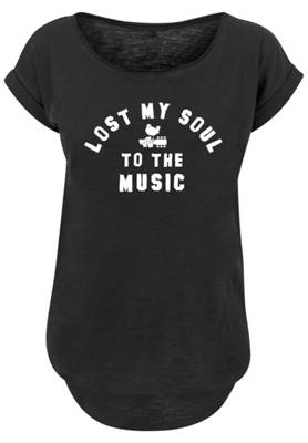 F4NT4STIC Woodstock Lost My Soul T-Shirts schwarz