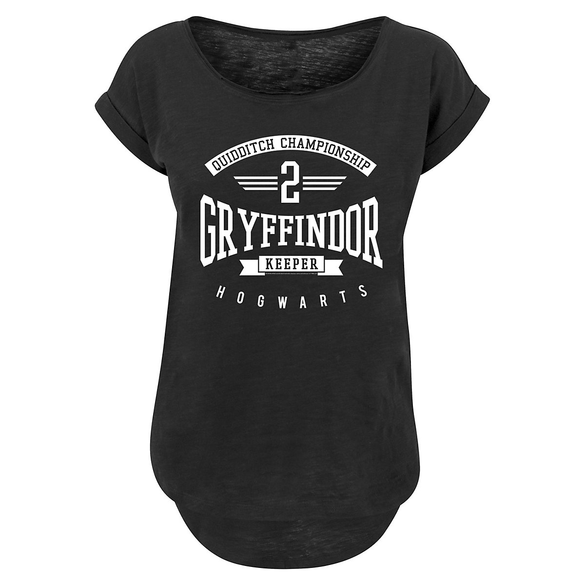 F4NT4STIC Harry Potter Gryffindor Keeper T-Shirts schwarz