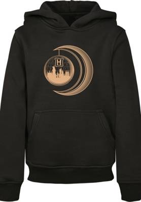 F4NT4STIC Harry Potter Hogwarts Moon Kapuzenpullover schwarz