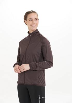 Endurance Funktionsjacke dunkelbraun