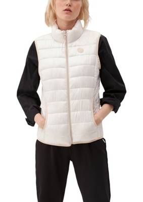 S.Oliver Kinder Steppweste - Mit Stehkragen & Paspeltaschen