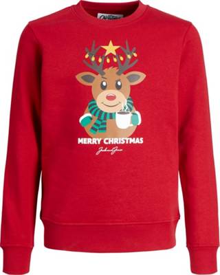 JACK & JONES Junior Sweatshirt JORTOON für Jungen rot