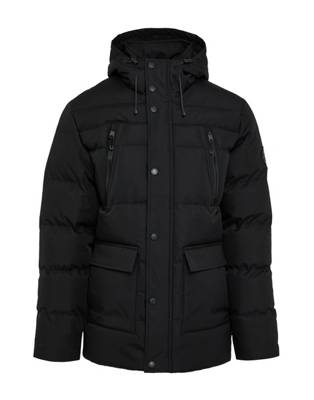 THREADBARE Threadbare Jacke THB Jacket Jackton Winterjacken AdultM schwarz