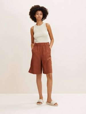 TOM TAILOR Denim Hosen & Chino Bermuda Shorts Shorts braun